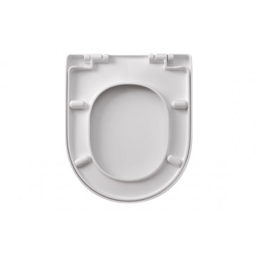 Laurus Rimless Close Coupled Open Back WC & Soft Close Seat