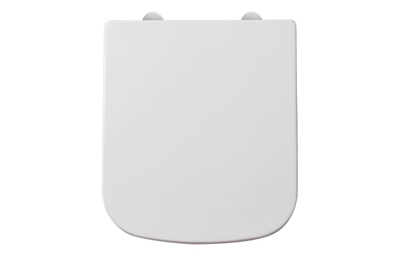 Cedarwood Rimless Comfort Height Close Coupled Open Back WC & Wrapover Soft Close Seat