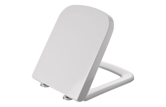 Cedarwood Rimless Comfort Height Close Coupled Open Back WC & Wrapover Soft Close Seat