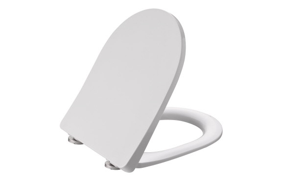 Lily Slim Soft Close Toilet Seat - White Lily Slim Soft Close Toilet Seat - White