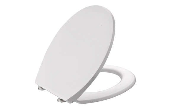Sherbourne Soft Close Toilet Seat Only - White Sherbourne Soft Close Toilet Seat Only - White
