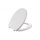 Sherbourne Soft Close Toilet Seat Only - White
