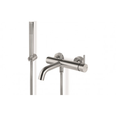 Vema Tiber Wall Mounted Bath/Shower Mixer - St/Steel Vema Tiber Wall Mounted Bath/Shower Mixer - St/Steel
