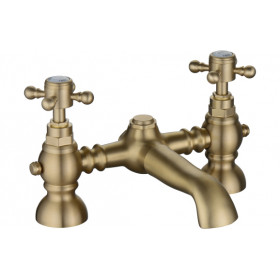 Tadlow Bath Filler - Brushed Brass