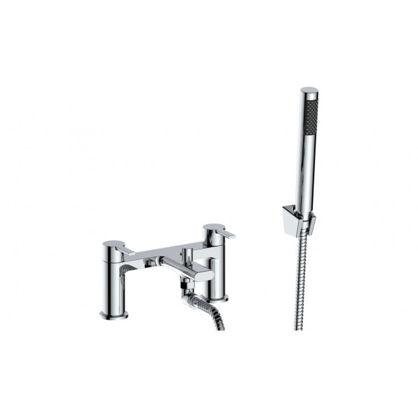 Evola Bath/Shower Mixer - Chrome Bathroom Taps Evola Bath/Shower Mixer - Chrome Bathroom Taps