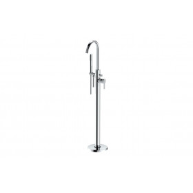 Evola Floor Standing Bath/Shower Mixer - Chrome