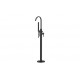 Evola Floor Standing Bath/Shower Mixer - Matt Black Evola Floor Standing Bath/Shower Mixer - Matt Black