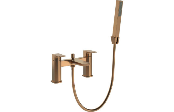 Berio Bath/Shower Mixer - Brushed Bronze