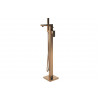 Berio Floor Standing Bath/Shower Mixer - Brushed Bronze