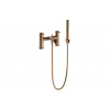 Pescara Bath/Shower Mixer & Bracket - Brushed Bronze