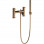 Pescara Bath/Shower Mixer & Bracket - Brushed Bronze