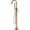 Pescara Floor Standing Bath/Shower Mixer - Brushed Bronze