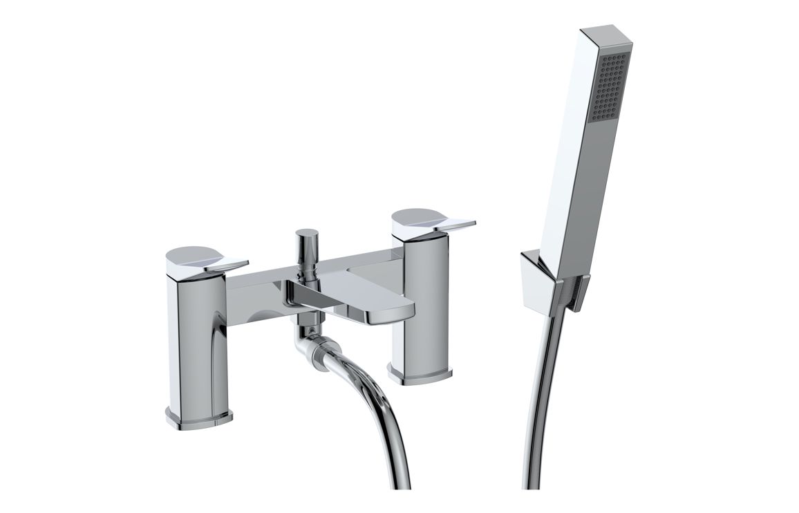 Nancy Bath/Shower Mixer & Bracket - Chrome