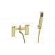 Nancy Bath/Shower Mixer & Bracket - Brushed Brass Nancy Bath/Shower Mixer & Bracket - Brushed Brass