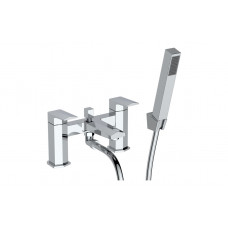 Roda Bath/Shower Mixer & Bracket - Chrome