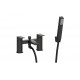 Roda Bath/Shower Mixer & Bracket - Matt Black Roda Bath/Shower Mixer & Bracket - Matt Black