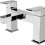 Vema Lys Deck Mounted Bath Filler - Chrome Bathroom Taps