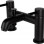 Vema Maira Deck Mounted Bath/Shower Mixer - Matt Black