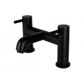 Vema Maira Deck Mounted Bath Filler - Matt Black
