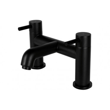 Vema Maira Deck Mounted Bath Filler - Matt Black Vema Maira Deck Mounted Bath Filler - Matt Black