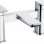 Berio Bath Filler - Chrome Bathroom Taps