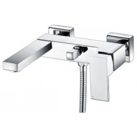 Zacara Wall Mounted Shower Mixer & Shower Kit - Chrome