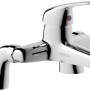 Nerola Bath Filler - Chrome Bathroom Taps