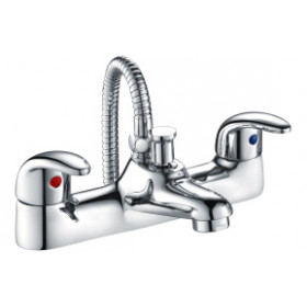 Nerola Low Pressure Bath/Shower Mixer - Chrome