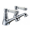 Millom Bath Pillar Taps - Chrome Millom Bath Pillar Taps - Chrome