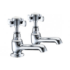 Bordon Bath Taps - Chrome