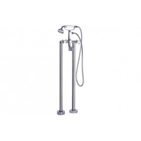 Bordon Floor Standing Bath/Shower Mixer - Chrome