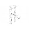Ponza Range of Bathroom Taps & Mixers DITB2242 Ponza Bath Filler - Chrome Bathroom Taps