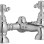 Tadlow Bath Filler - Chrome
