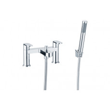 Santo Bath/Shower Mixer & Bracket - Chrome
