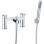 Santo Bath/Shower Mixer & Bracket - Chrome Bathroom Taps