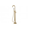 Pescara Floor Standing Bath/Shower Mixer - Brushed Brass