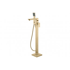 Berio Floor Standing Bath/Shower Mixer - Brushed Brass Berio Floor Standing Bath/Shower Mixer - Brushed Brass