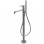 Vema Timea Floor Standing Bath/Shower Mixer - Chrome