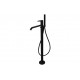 Vema Timea Floor Standing Bath/Shower Mixer - Matt Black Vema Timea Floor Standing Bath/Shower Mixer - Matt Black