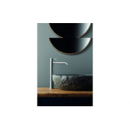 Vema Tiber Tall Basin Mixer - St/Steel