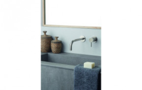 Vema Tiber Wall Mounted Basin Mixer - St/Steel