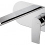 Vema Timea Wall Mounted Basin Mixer - Chrome