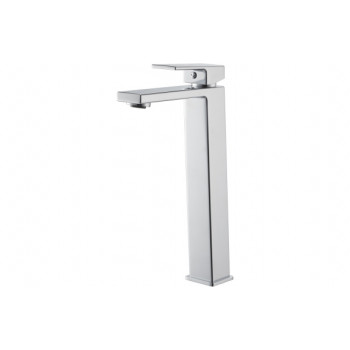 Vema Lys Tall Basin Mixer - Chrome Bathroom Taps