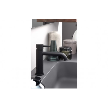 Vema Maira Tall Basin Mixer - Matt Black