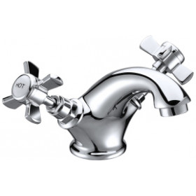 Bordon Basin Mixer & Waste - Chrome