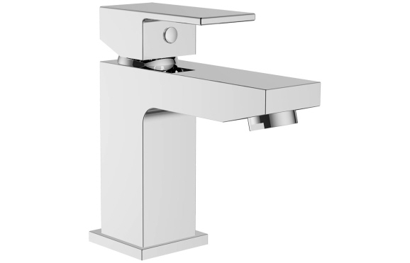 Ponza Cloakroom Basin Mixer & Waste - Chrome
