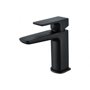 Berio Basin Mixer & Waste - Matt Black Bathroom Taps Berio Basin Mixer & Waste - Matt Black Bathroom Taps