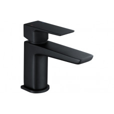 Berio Cloakroom Basin Mixer & Waste - Matt Black