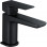 Berio Cloakroom Basin Mixer & Waste - Matt Black Bathroom Taps
