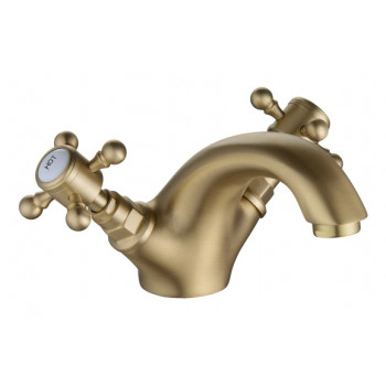 Tadlow Basin Mixer & Pop Up Waste - Brushed Brass Tadlow Basin Mixer & Pop Up Waste - Brushed Brass